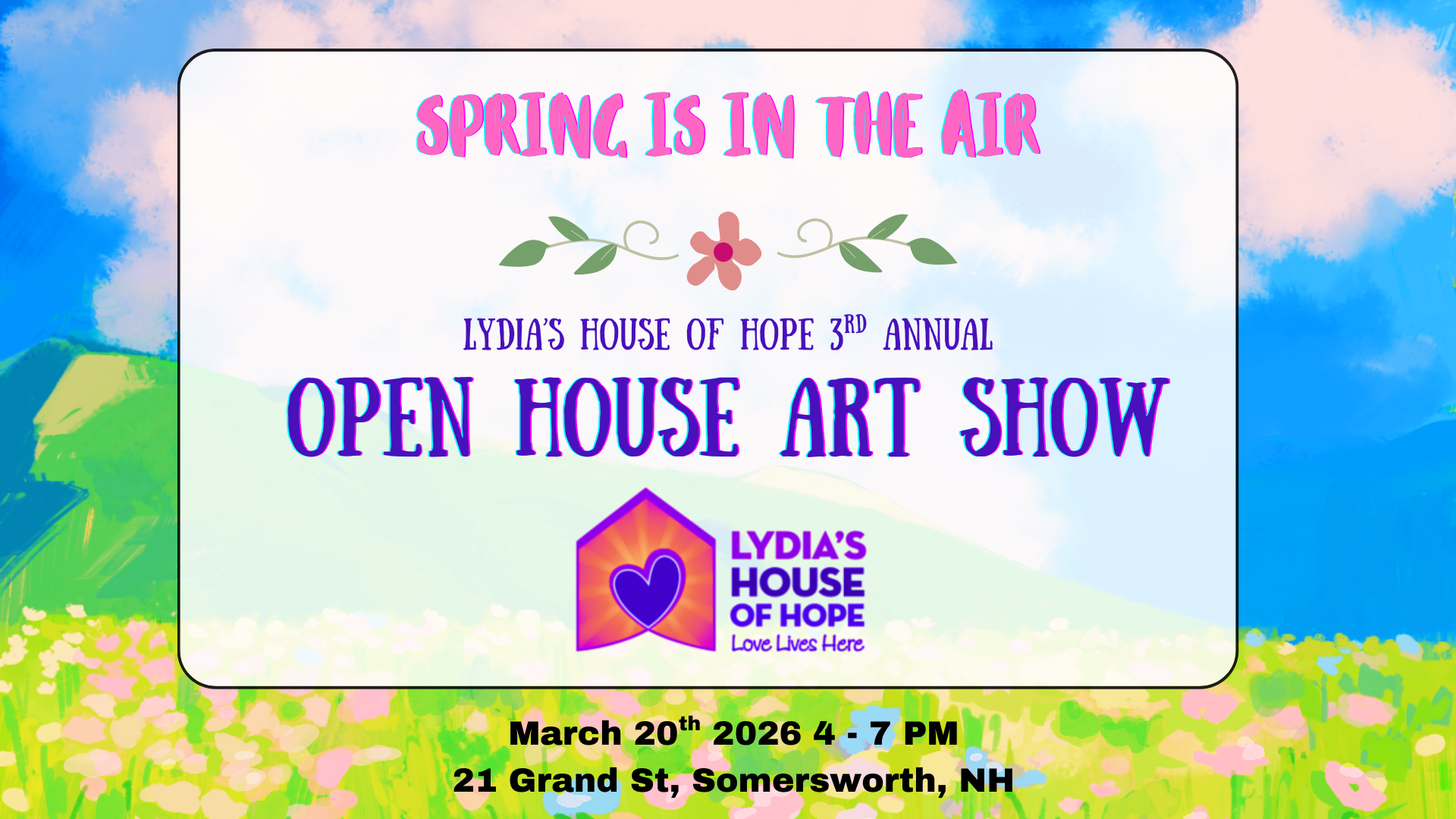 Campaign cover image for 3rd Annual Open House & Art Show