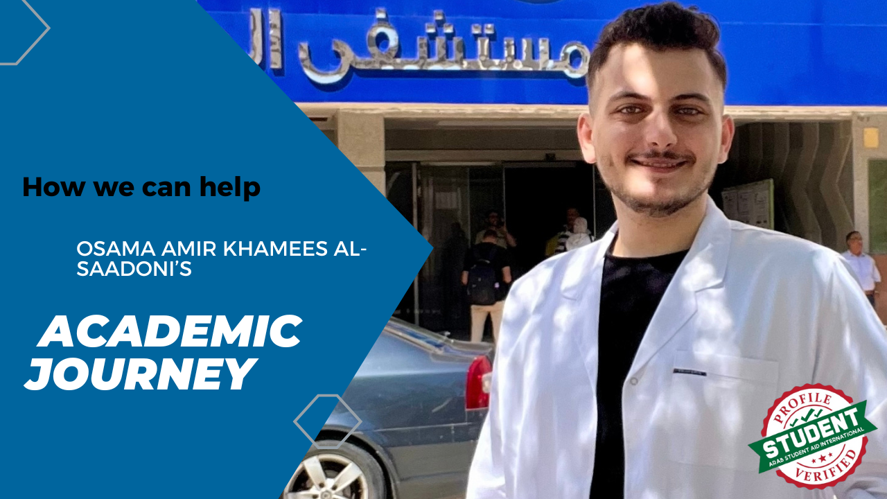 Campaign cover image for Osama Amir Khamees Al-Saadoni | Khan Younis, Palestine