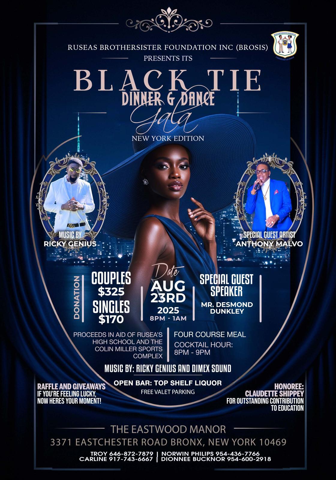 Campaign cover image for RuseasBrosSis SPONSORSHIP 'NY25' GALA