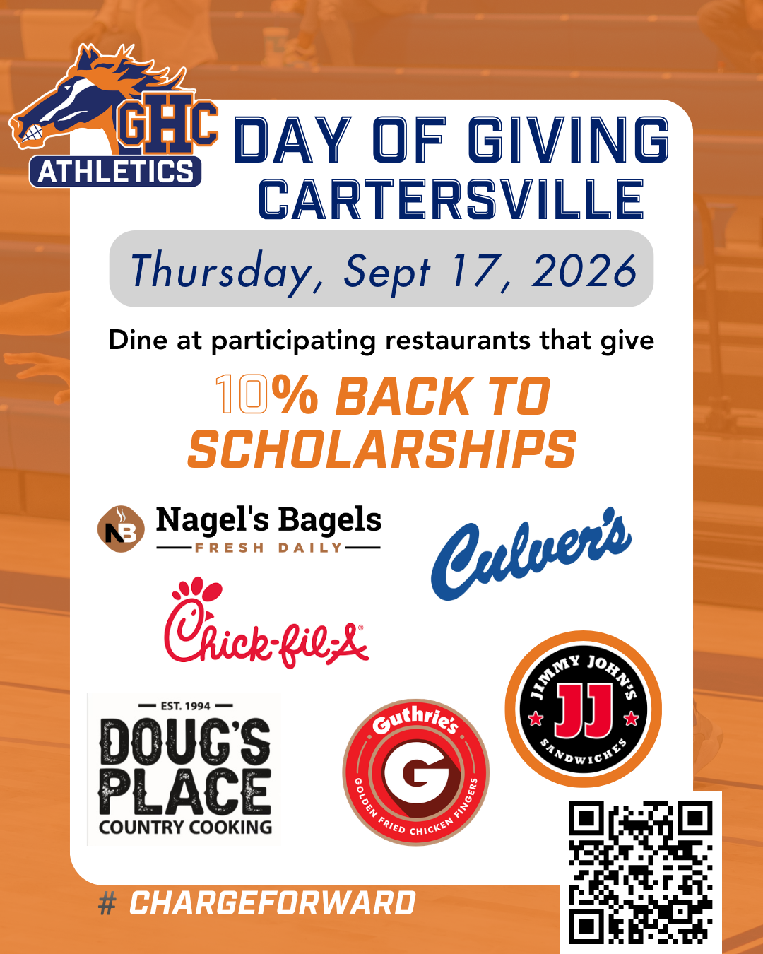 Campaign cover image for GHC Athletics Day of Giving