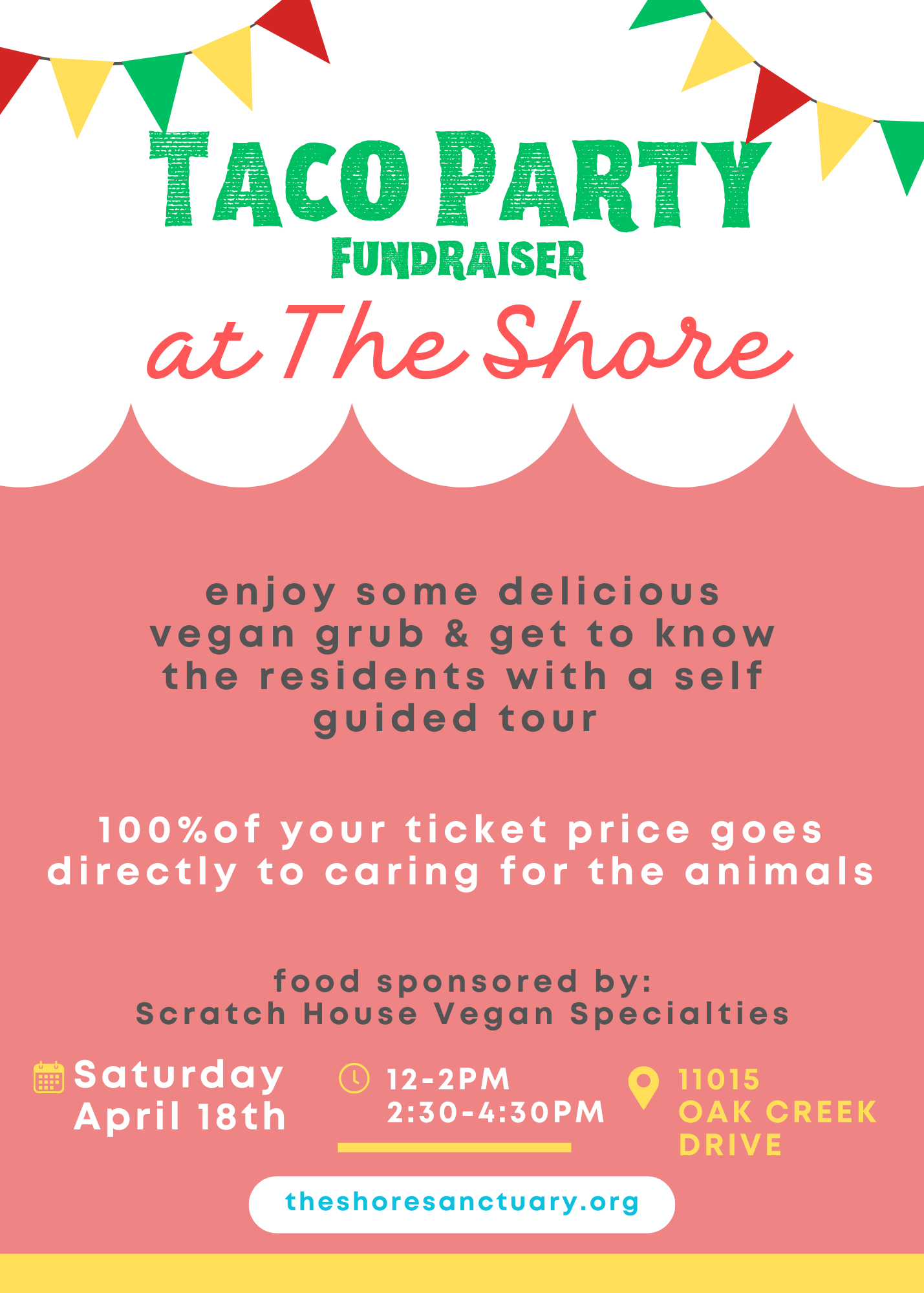 Campaign cover image for Taco Party at The Shore Sanctuary