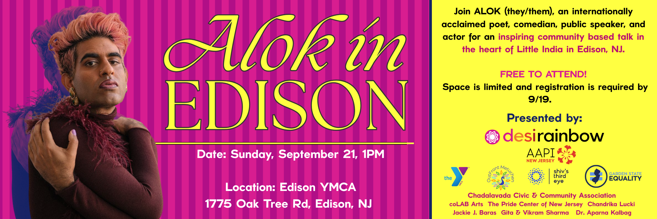 Campaign cover image for ALOK Comes to Edison!