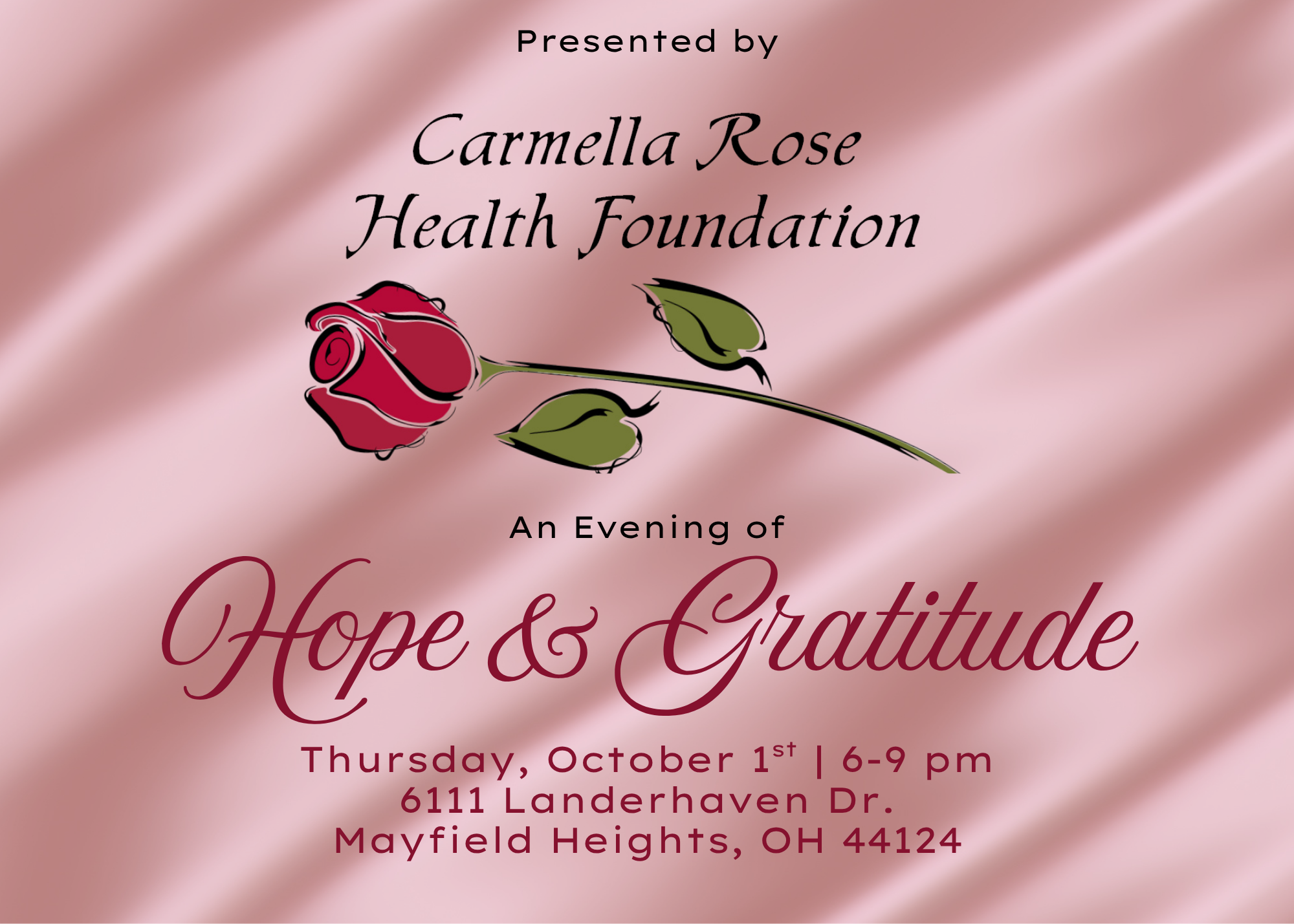 Campaign cover image for Evening of Hope & Gratitude