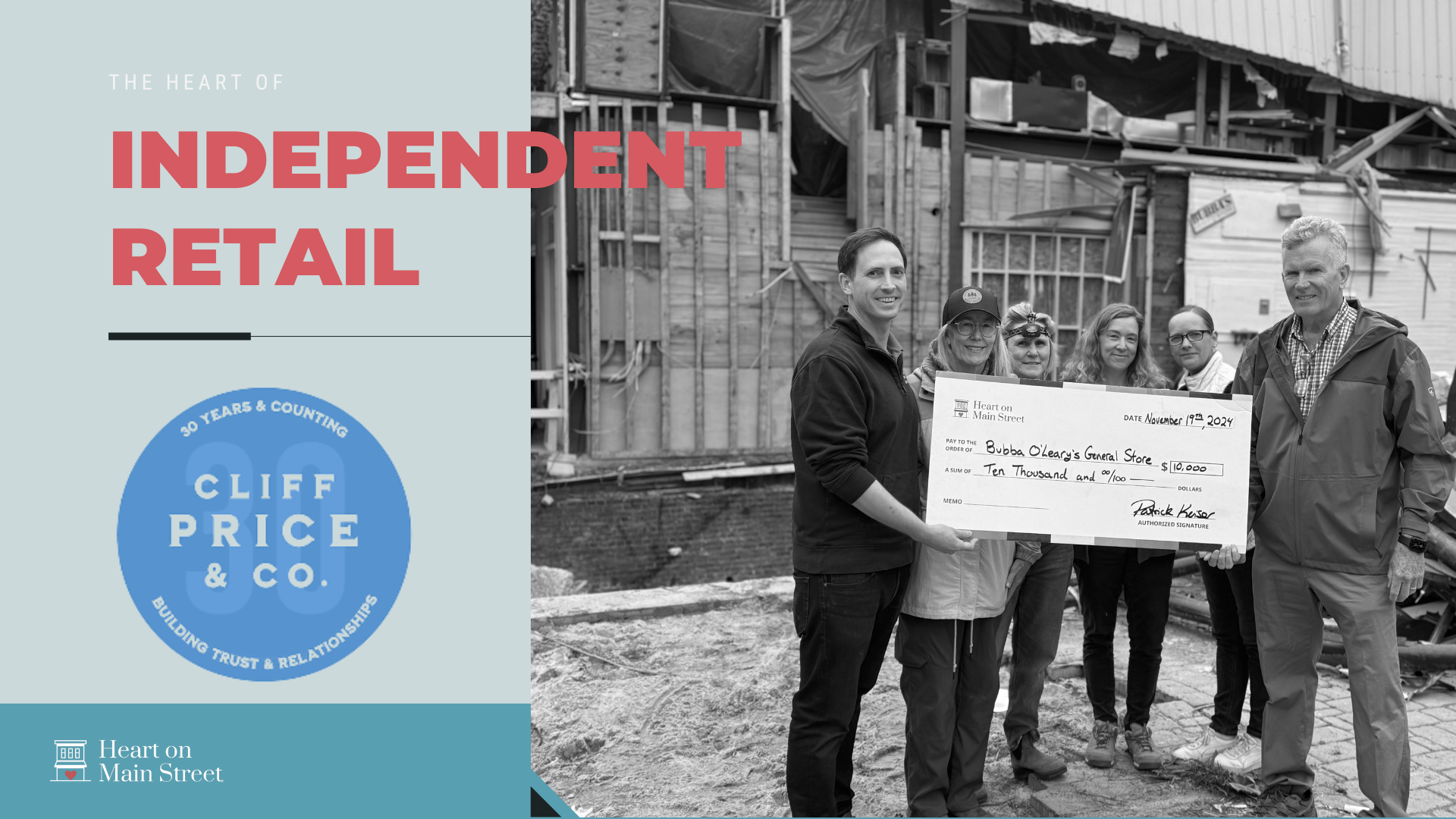 Campaign cover image for Welcome Cliff Price & Company