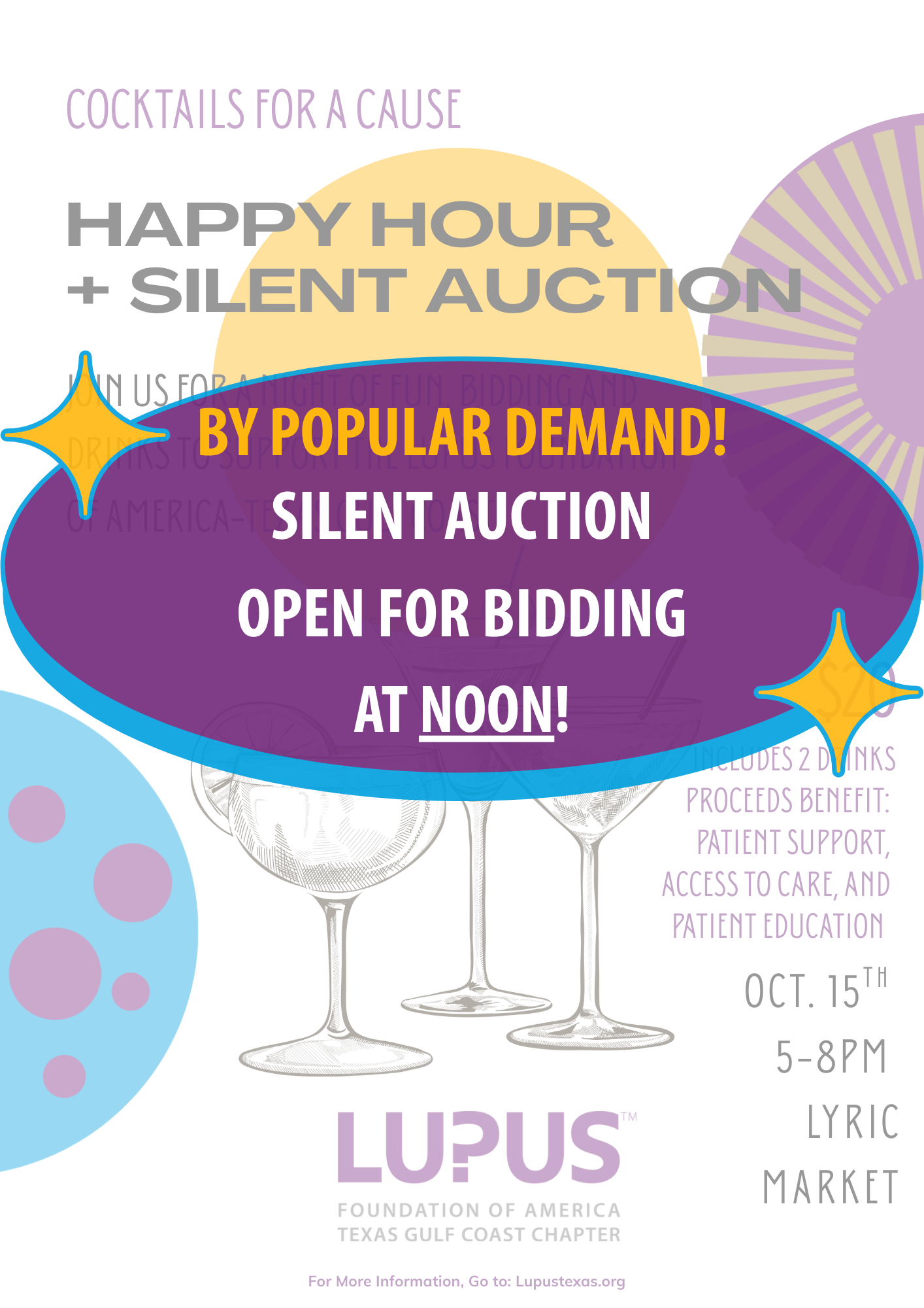 Campaign cover image for Cocktails For A Cause