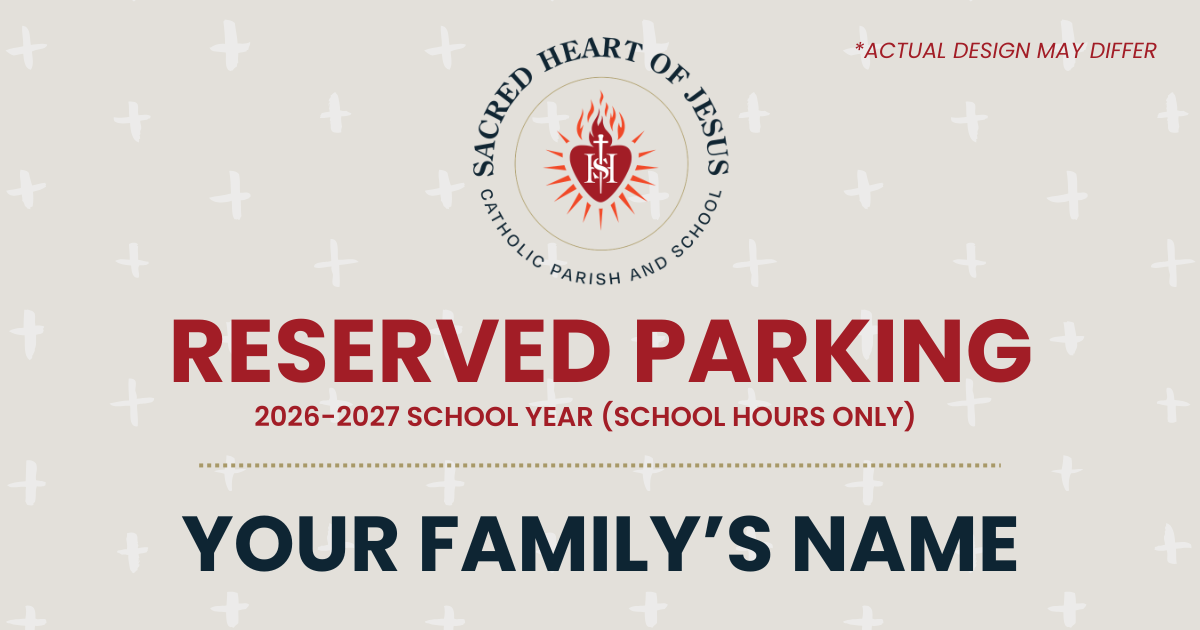 Campaign cover image for Sacred Heart of Jesus Catholic School 2026-2027 Online Auction