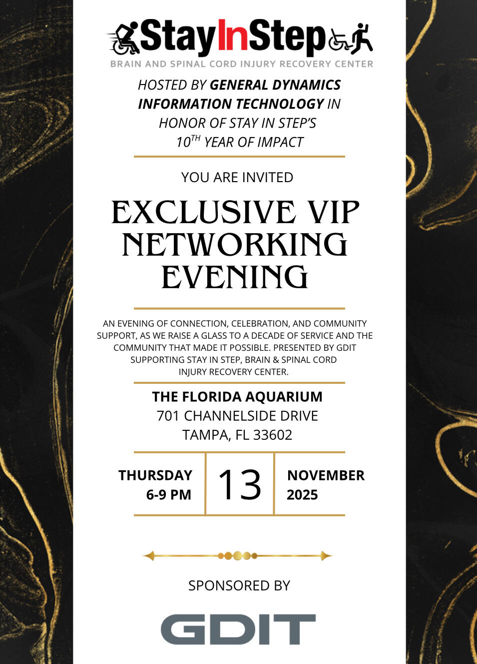 Campaign cover image for VIP Networking Event  The Florida Aquarium