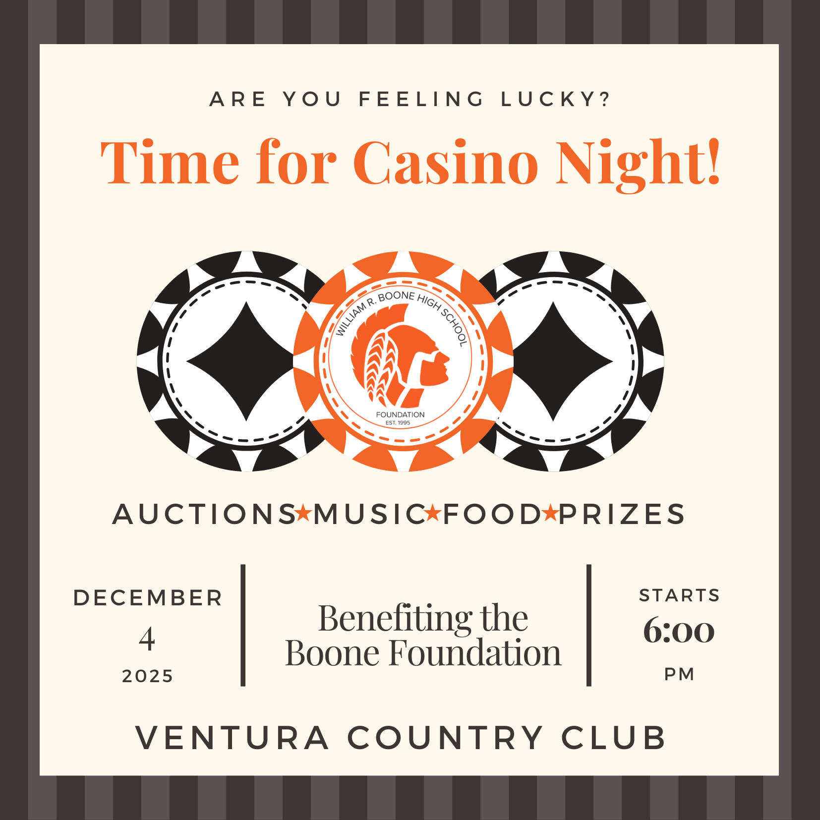 Campaign cover image for Casino Night 2025