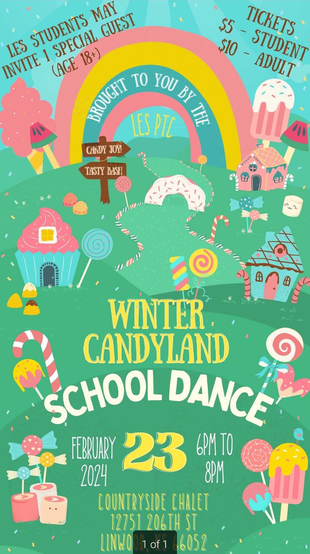 Campaign cover image for Winter Candy Land Online Tickets