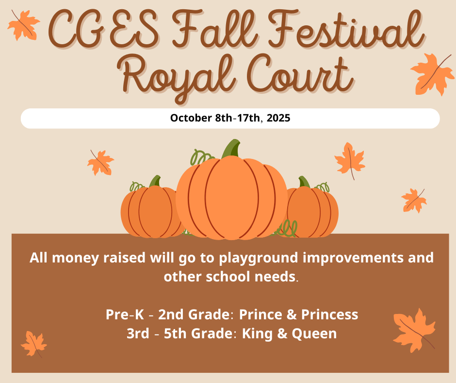 Campaign cover image for 2025 CGES Fall Festival Royal Court
