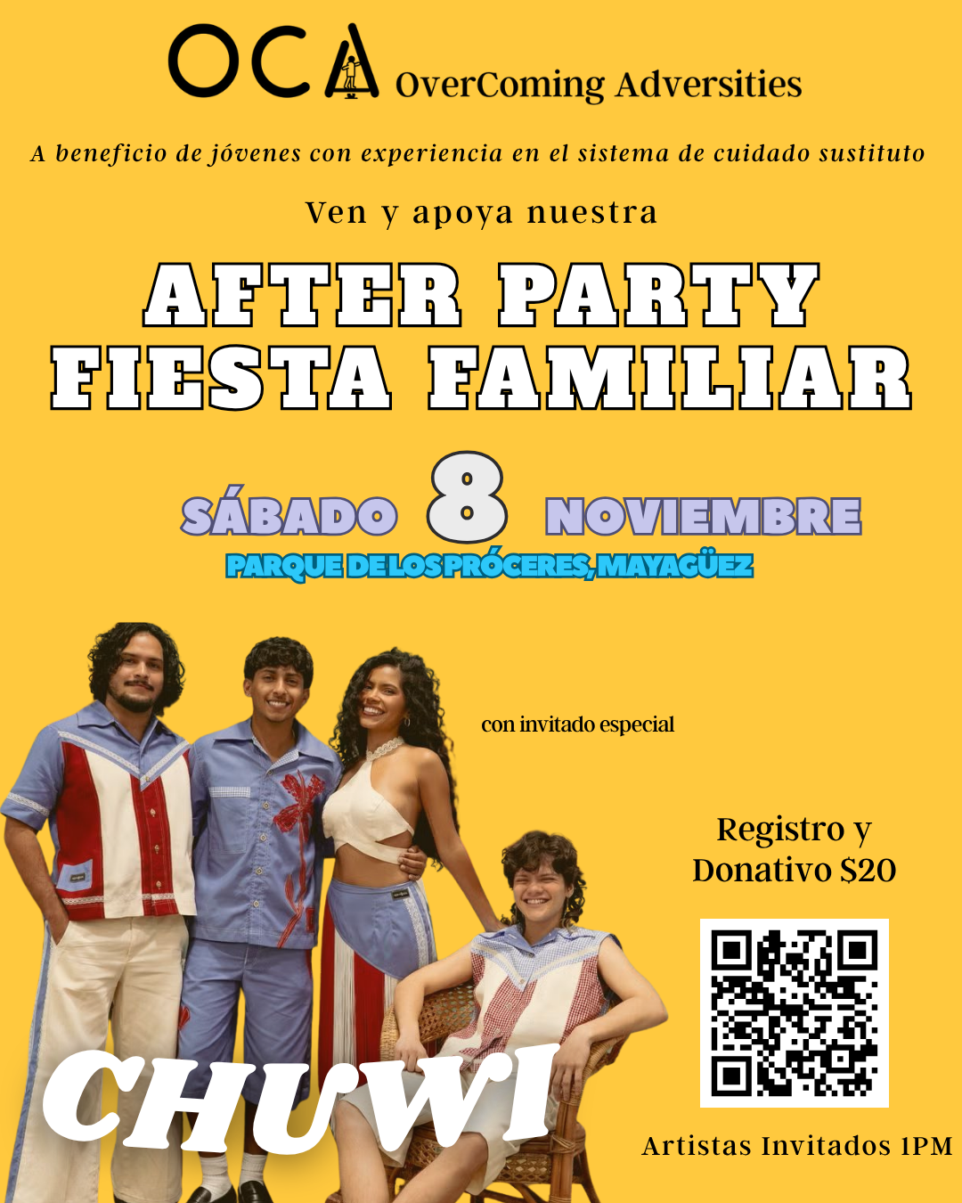 Campaign cover image for After Party Fiesta Familiar