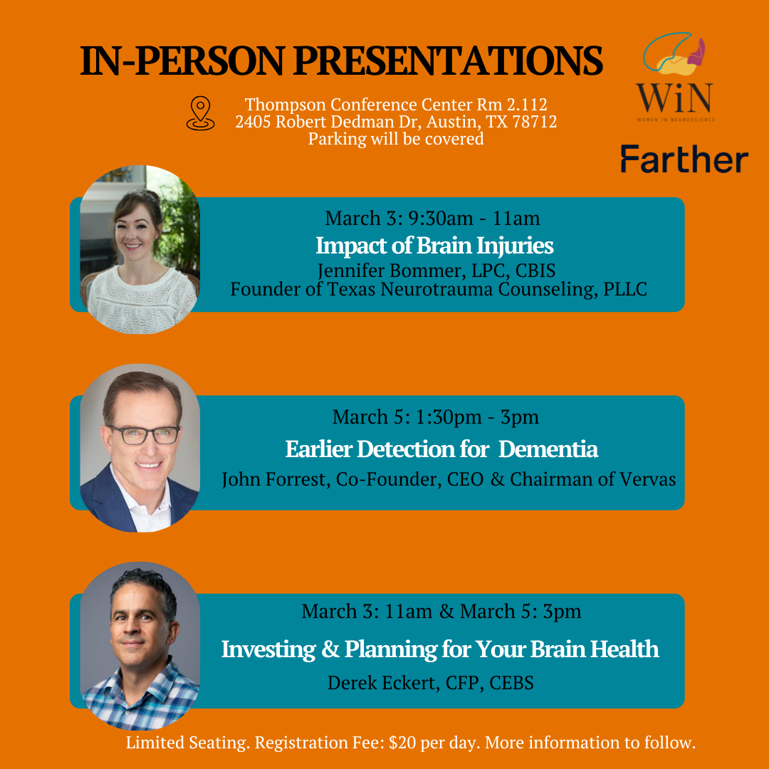 Campaign cover image for WiNFarther with Brain Health Presentations