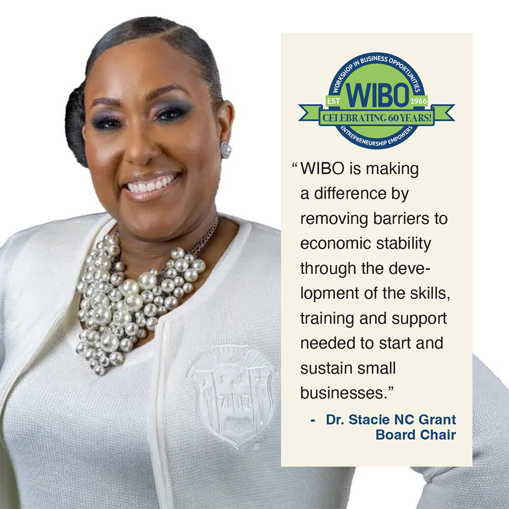 Campaign cover image for WIBO 60th Anniversary Gala Honoring Dr. Stacie NC Grant