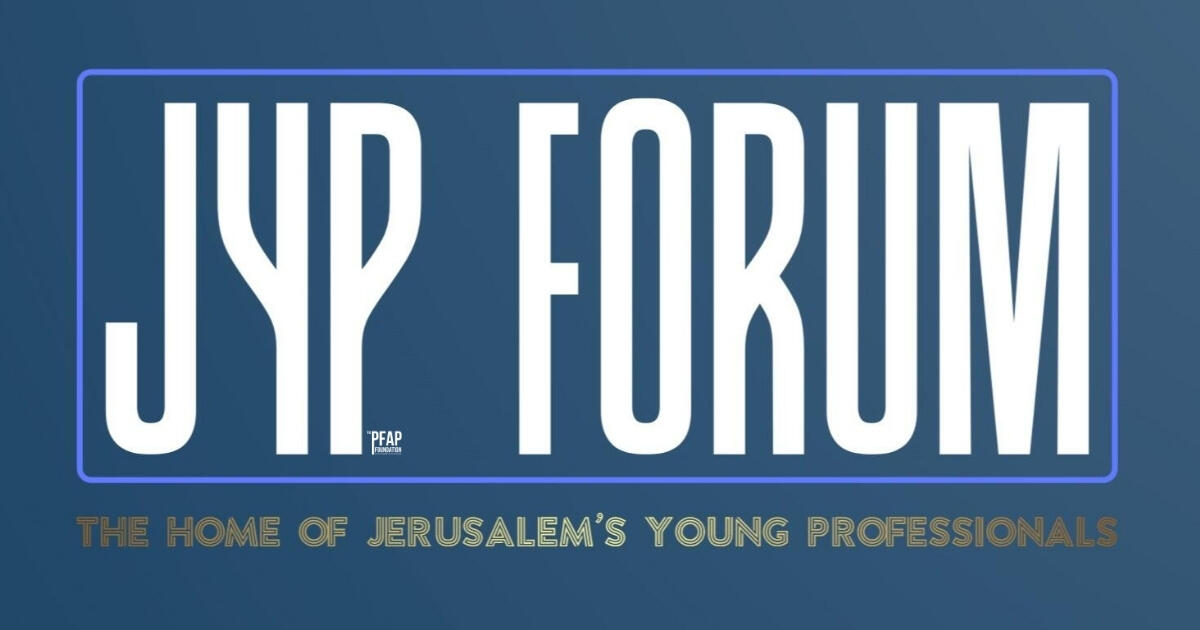 Campaign cover image for 🫱🏼‍🫲🏽 Jerusalem’s Young Professionals Forum