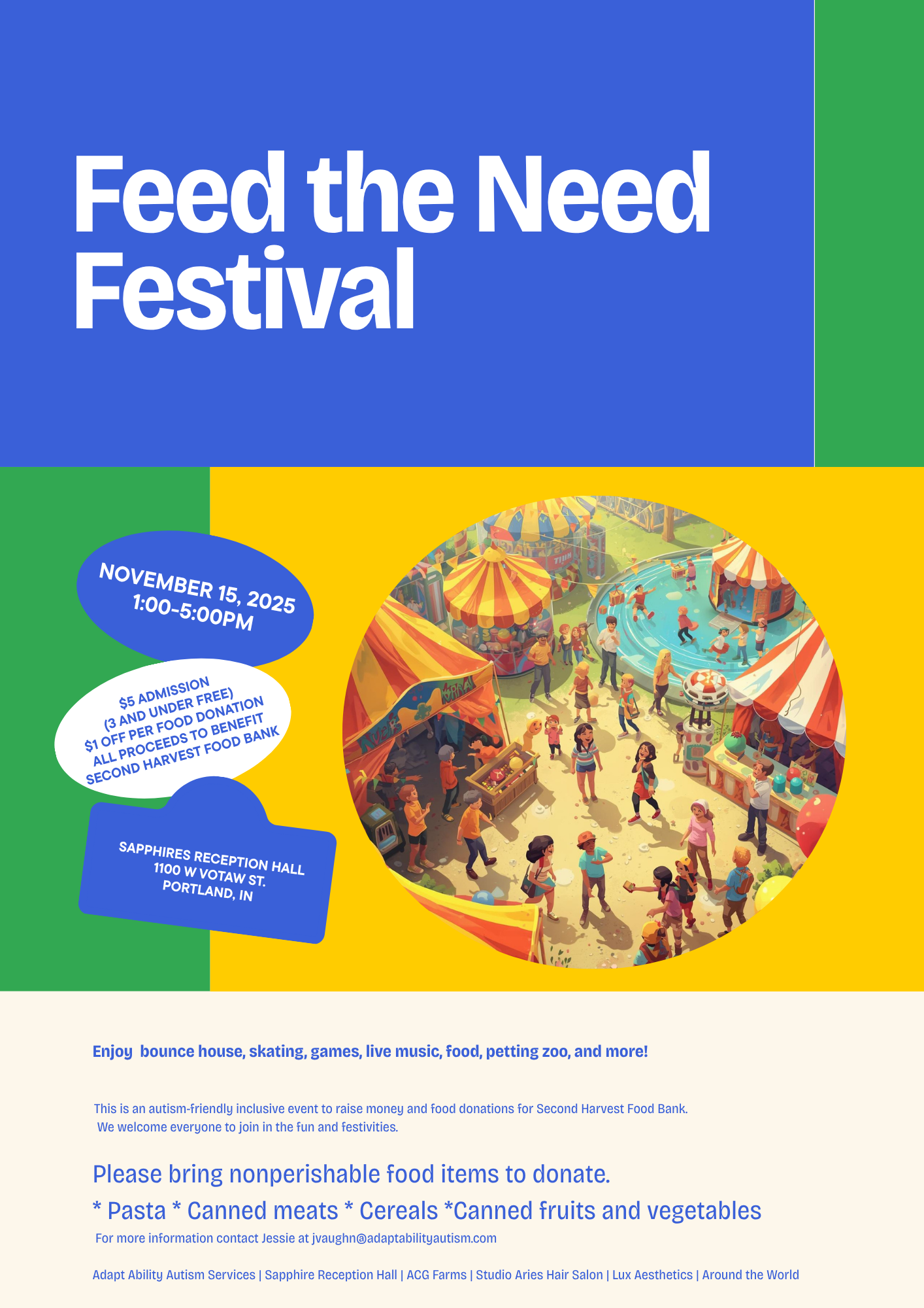 Campaign cover image for Feed the Need Festival