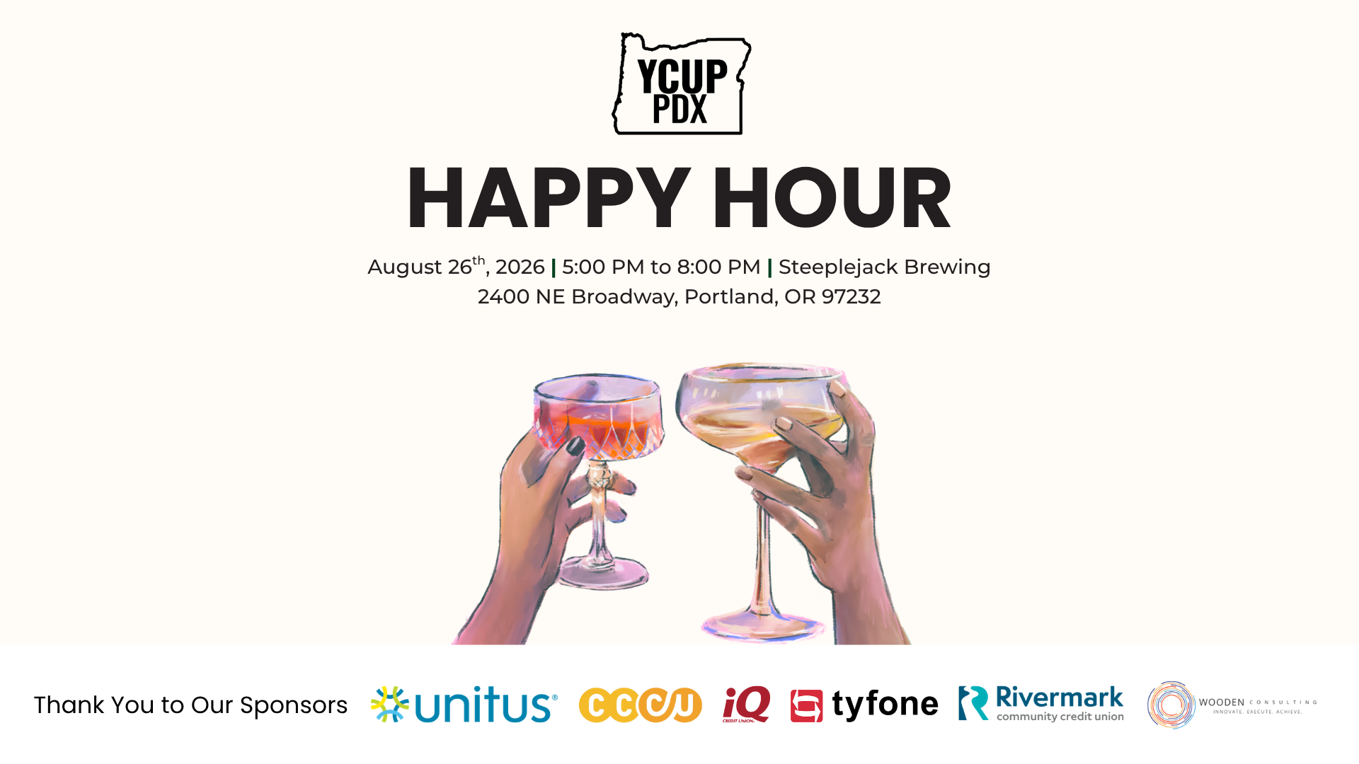 Campaign cover image for YCUP PDX Summer Happy Hour 2026