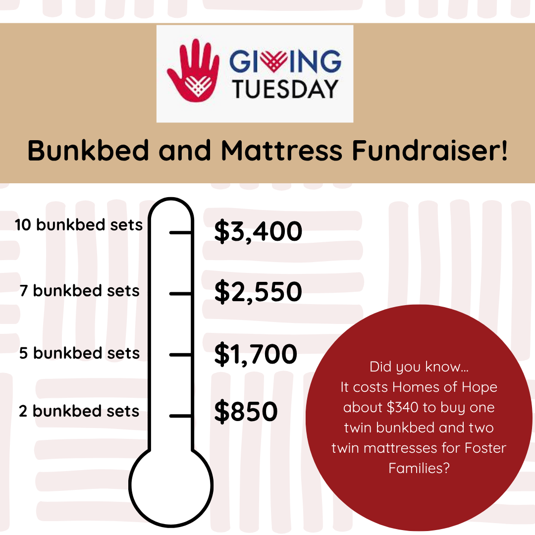 Campaign cover image for Giving Tuesday: Bunkbeds for Foster Children