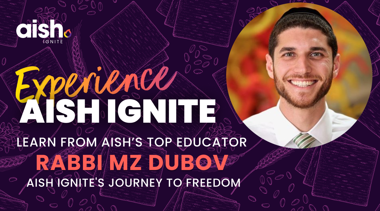Campaign cover image for Aish Ignite's Journey to Freedom