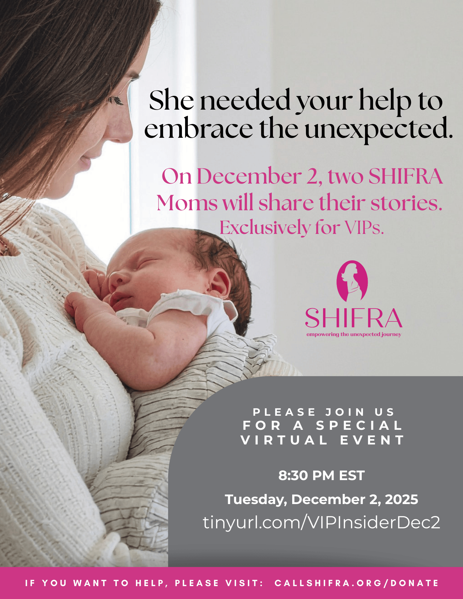 Campaign cover image for SHIFRA VIP Live!