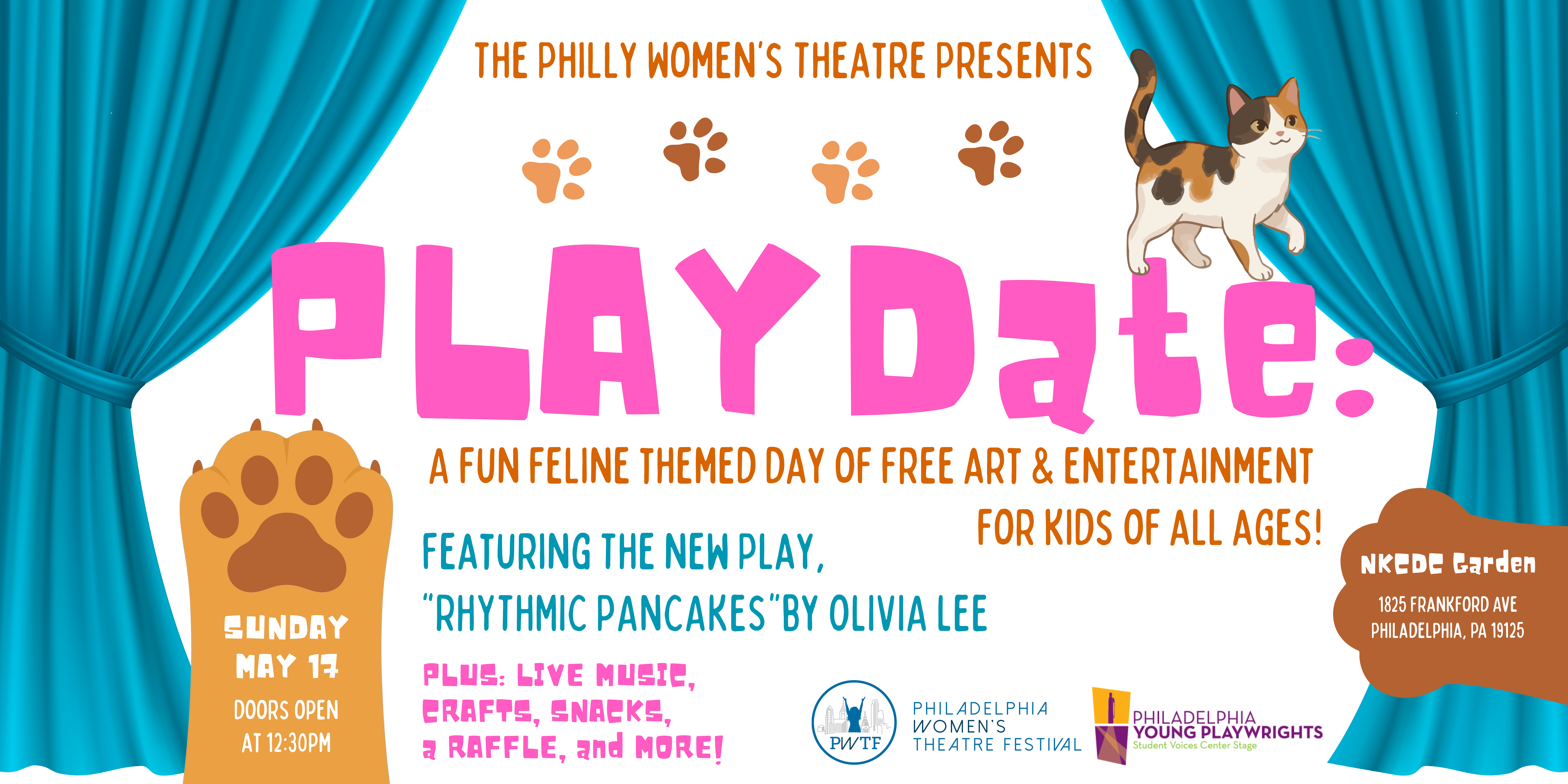 Campaign cover image for Philly Women's Theatre presents PLAYDate 2026!