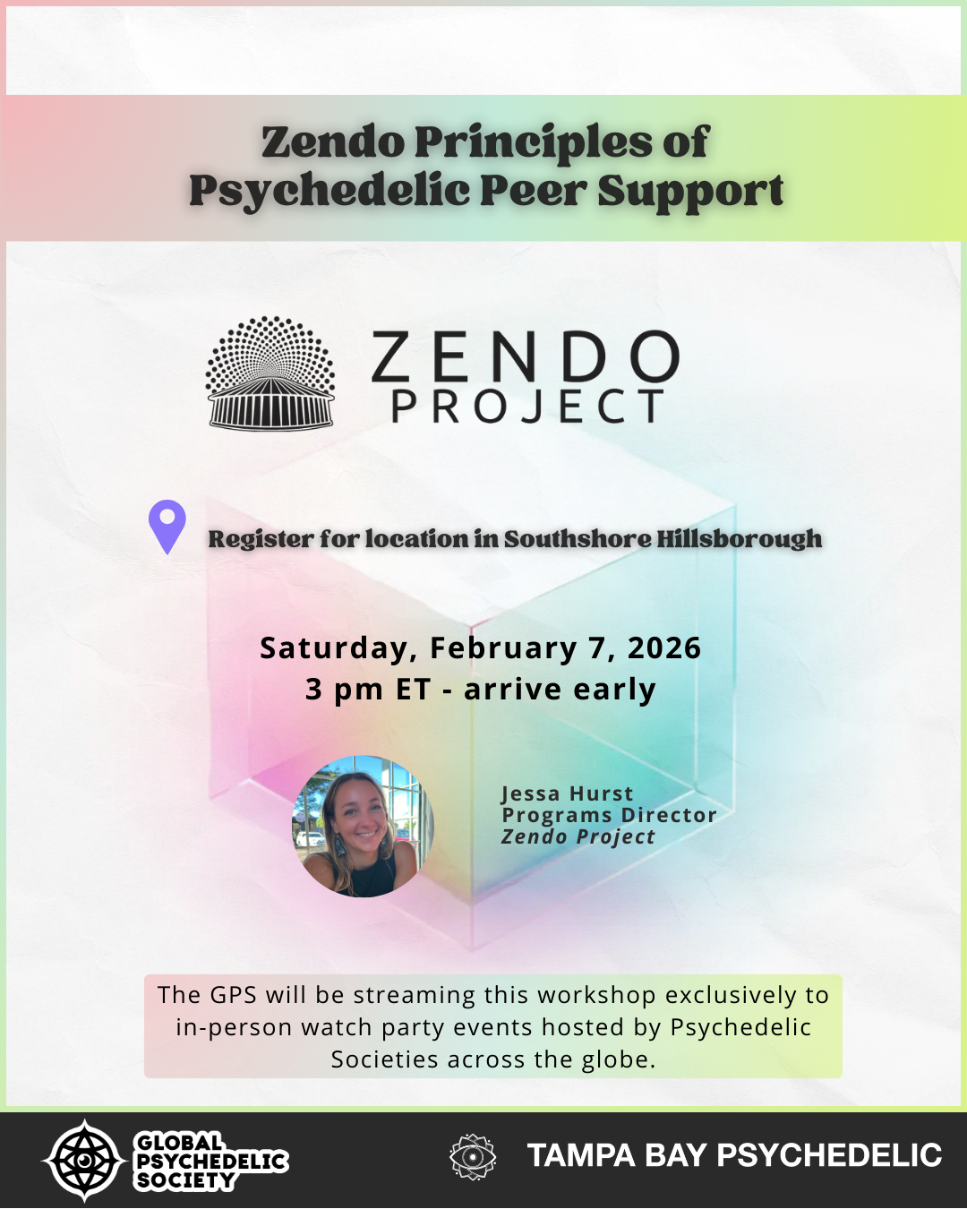 Campaign cover image for Zendo Project Principles of Psychedelic Peer Support