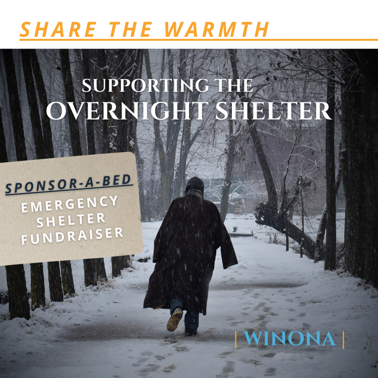 Campaign cover image for 2025 Winona Share the Warmth