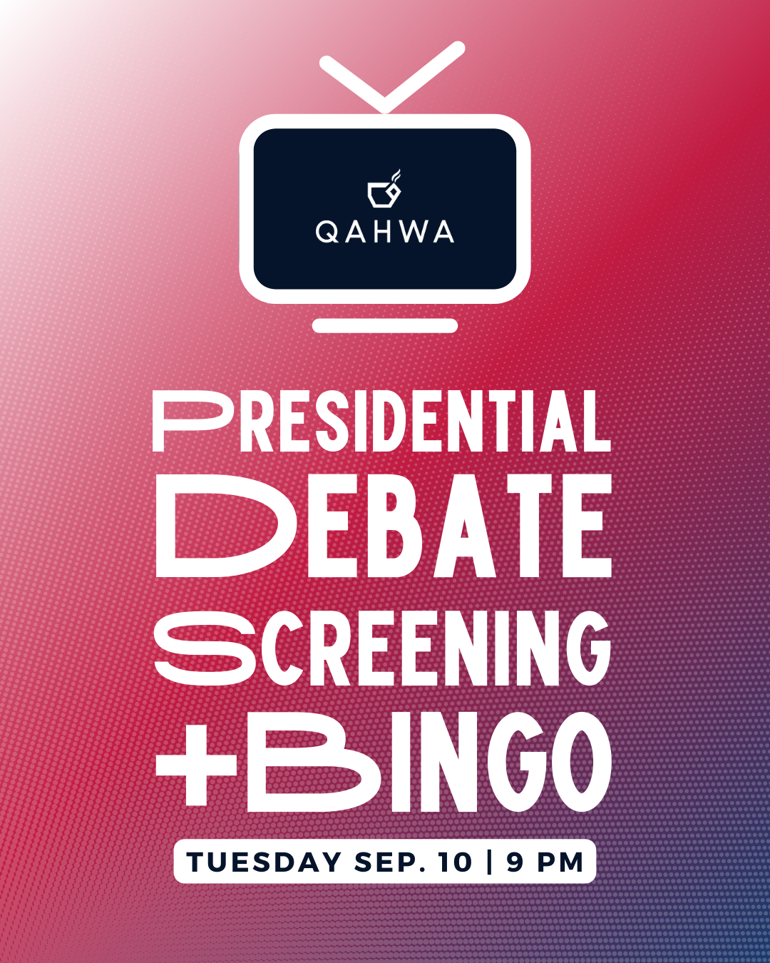Campaign cover image for Presidential Debate Bingo