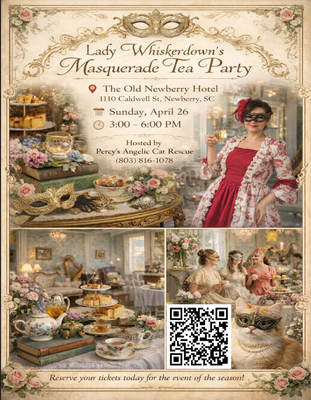 Campaign cover image for Lady Whiskerdown's Masquerade Tea Party