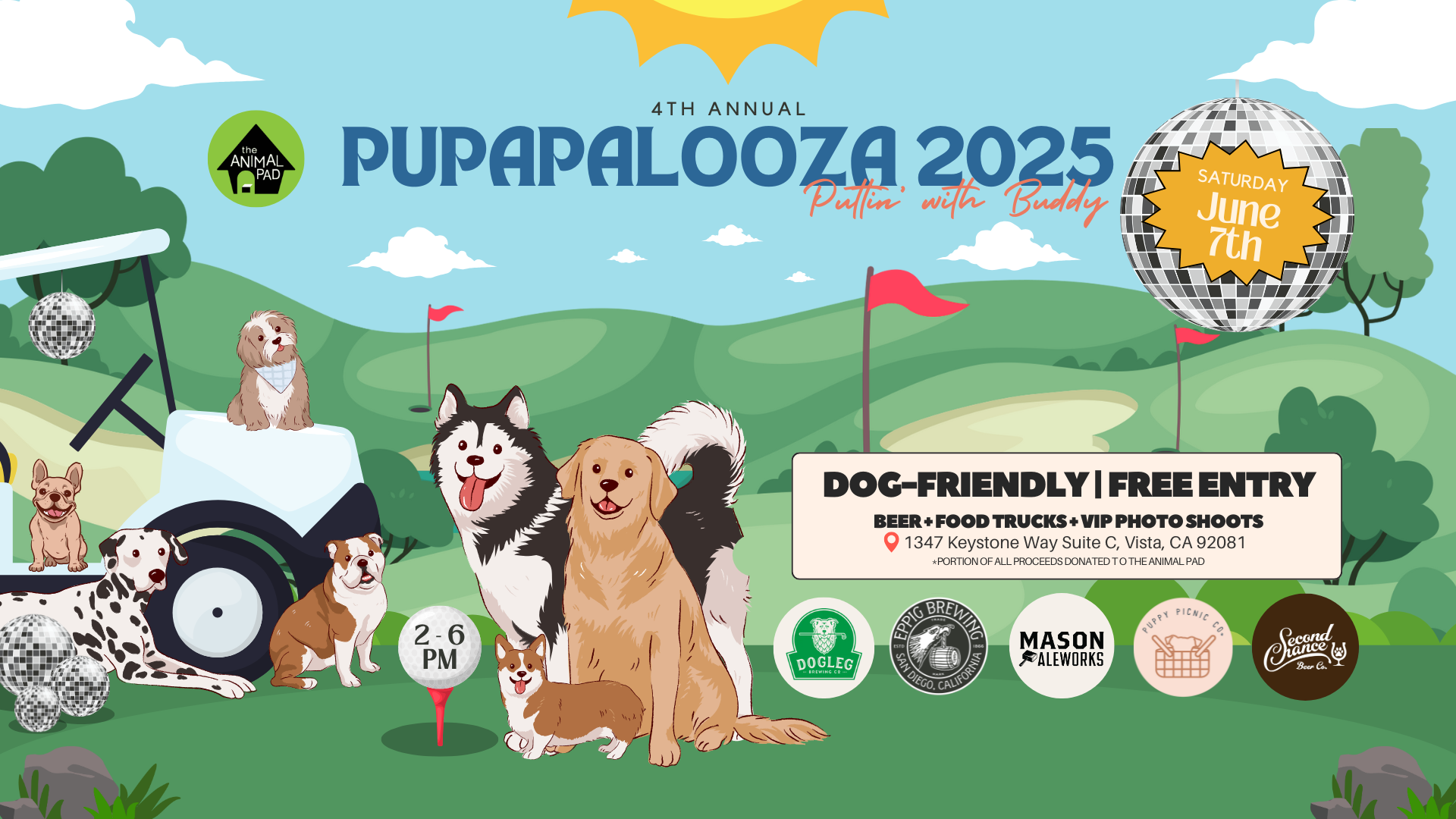 Campaign cover image for Pupapalooza 2025!