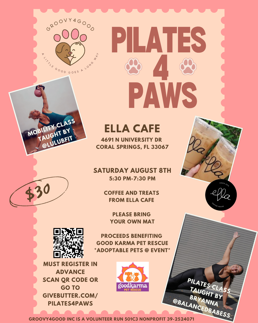 Campaign cover image for PILATES 4 PAWS