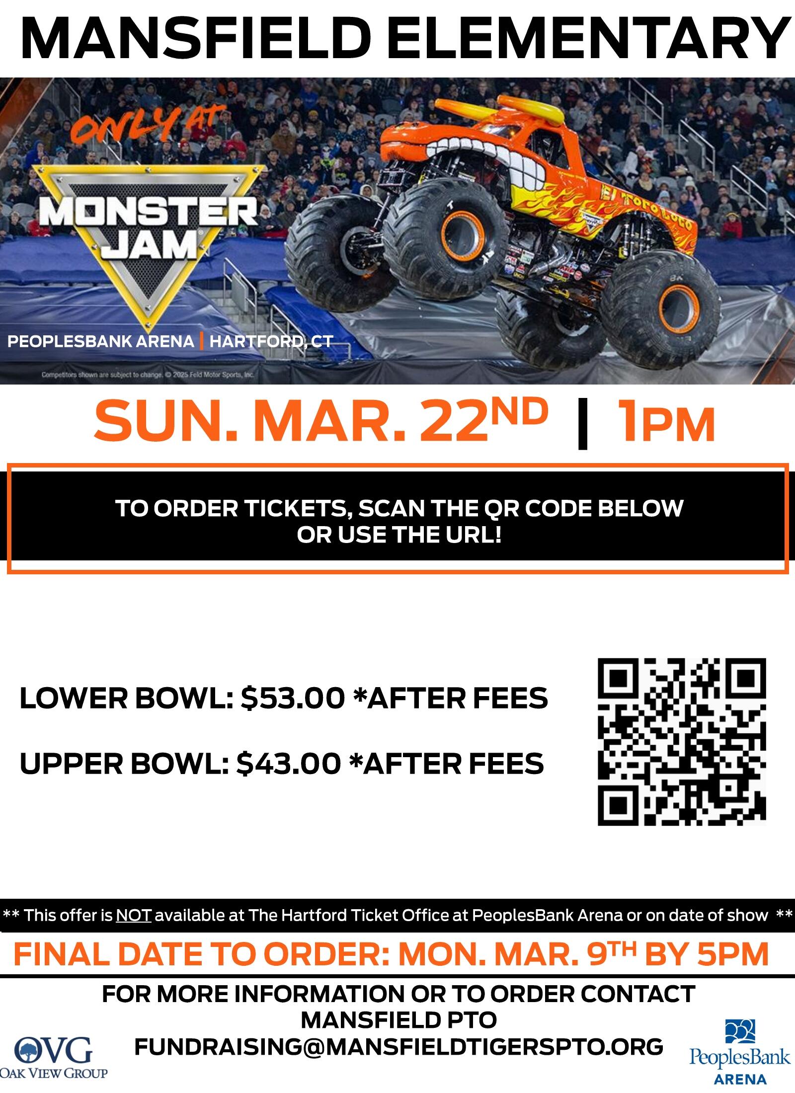 Campaign cover image for MES Families Take on Monster Jam!