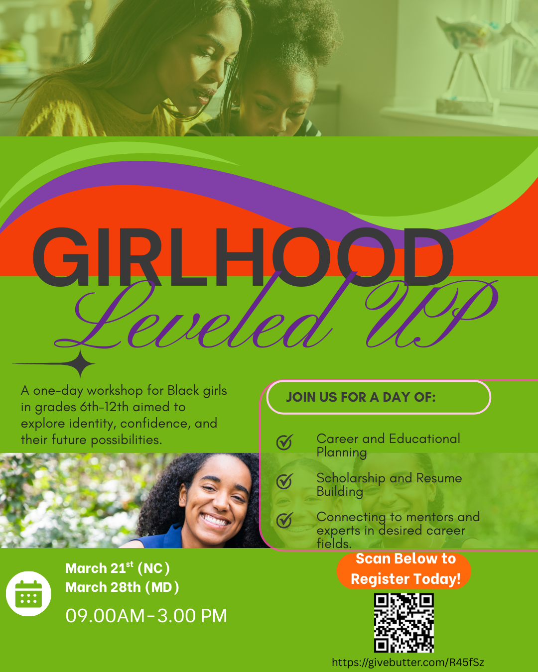 Campaign cover image for Girlhood Leveled Up