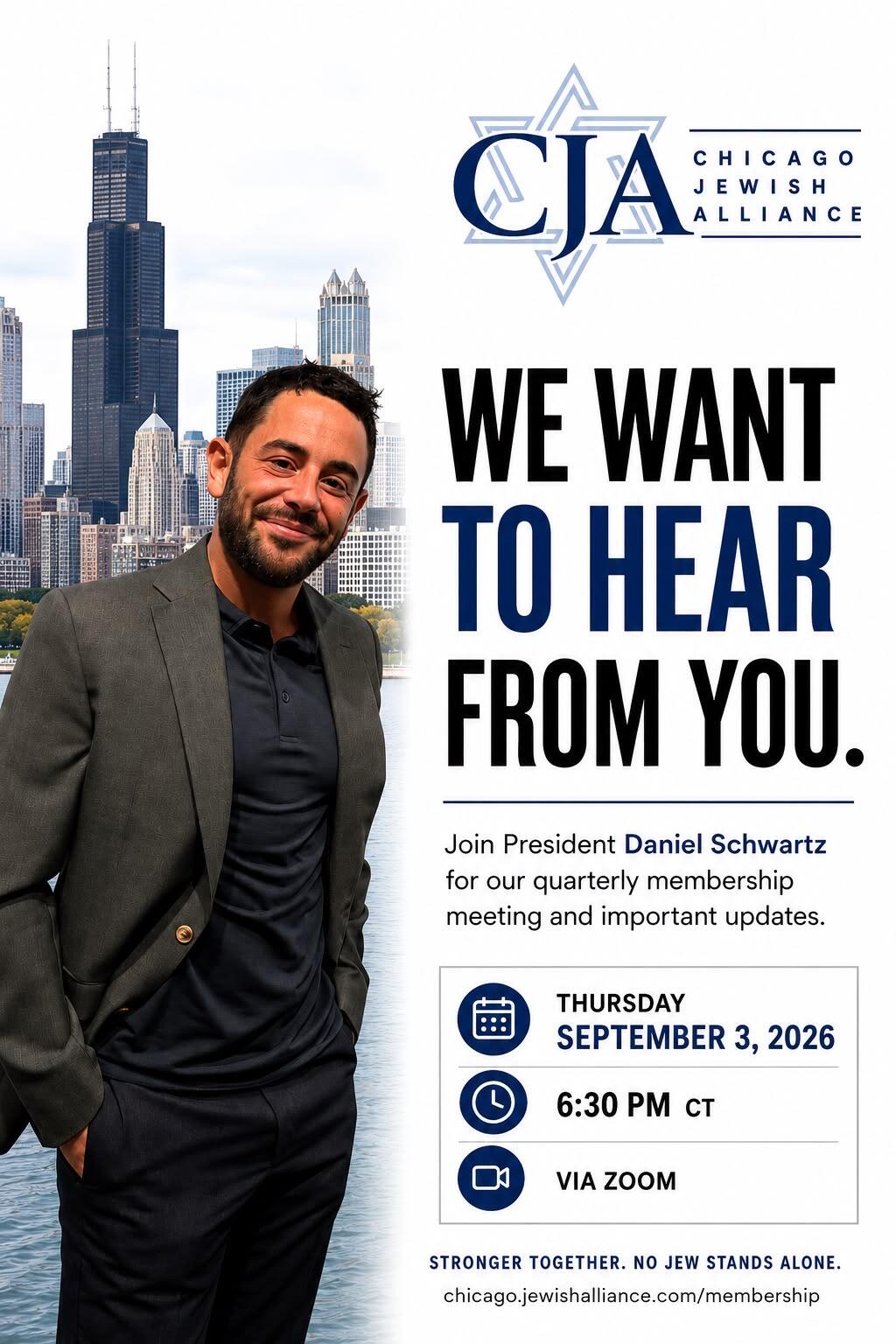 Campaign cover image for CJA: Member-Leader Forum