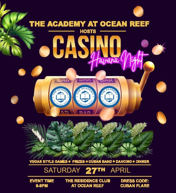 Campaign cover image for The Academy at Ocean Reef's Casino "Havana" Nights 2024