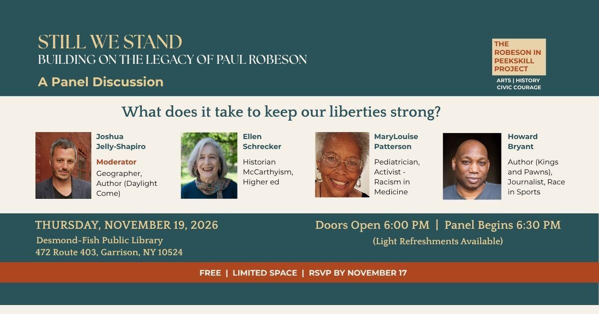 Campaign cover image for Still We Stand: Building on the Legacy of Paul Robeson