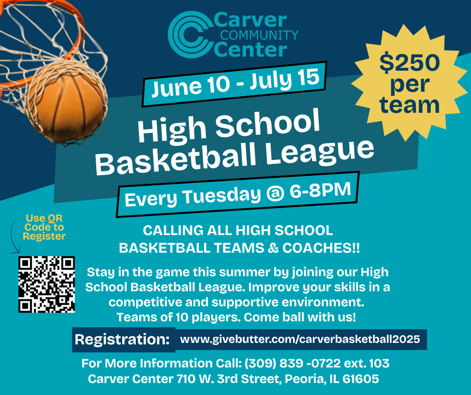 Campaign cover image for Carver High School Basketball League 2025