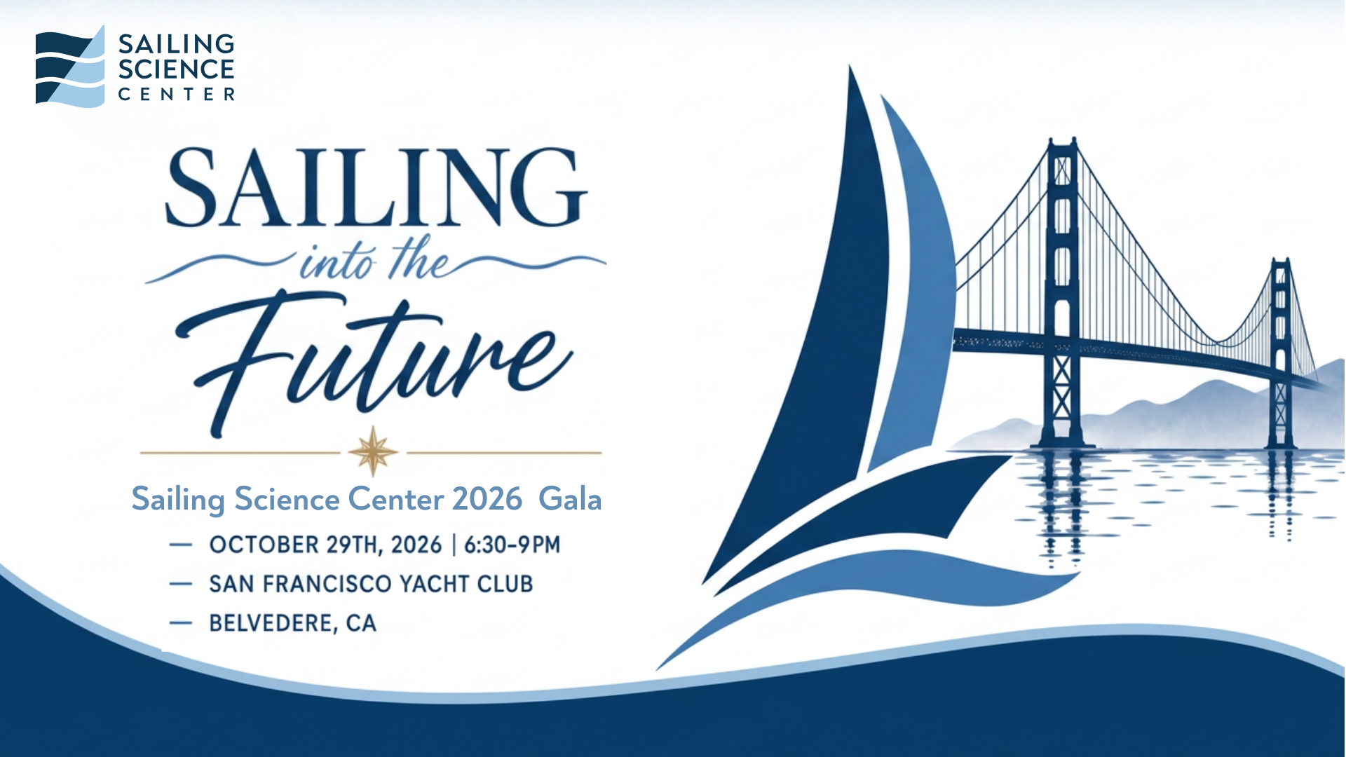 Campaign cover image for Sailing Science Center 2026 Gala