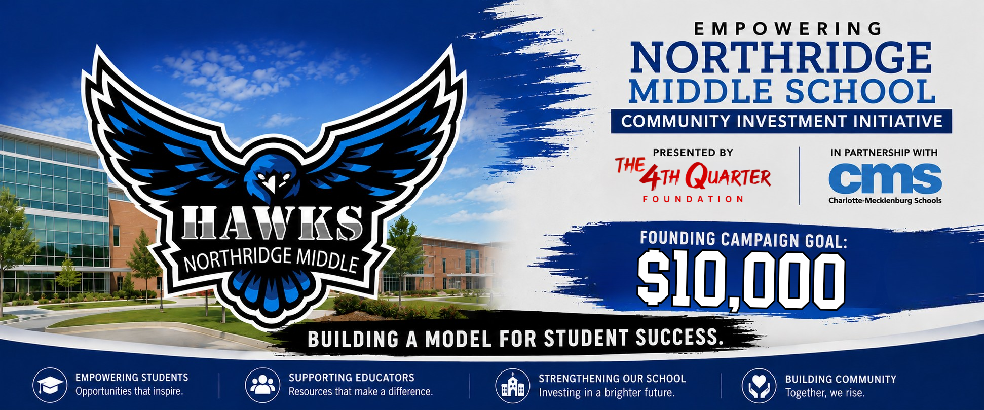 Campaign cover image for Empowering Northridge Middle School