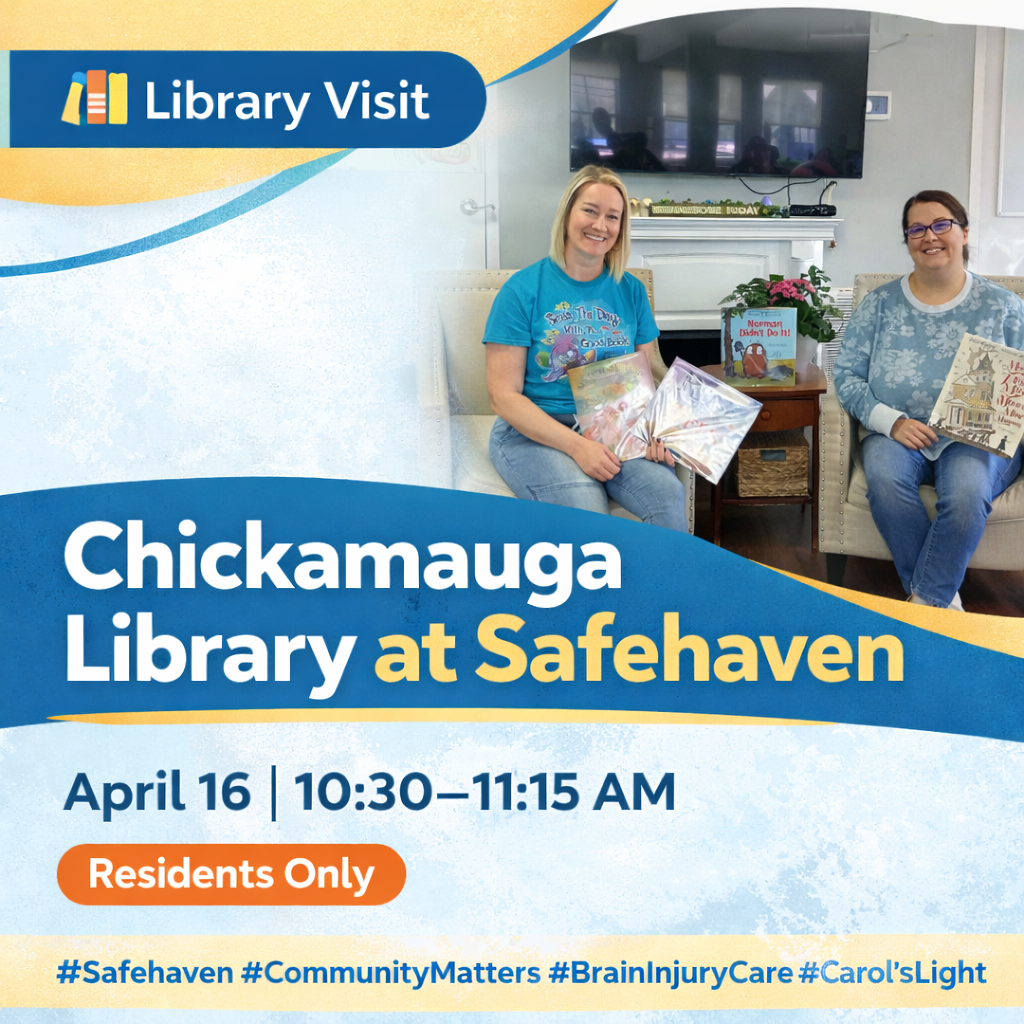 Campaign cover image for Chickamauga Library Visit at Safehaven