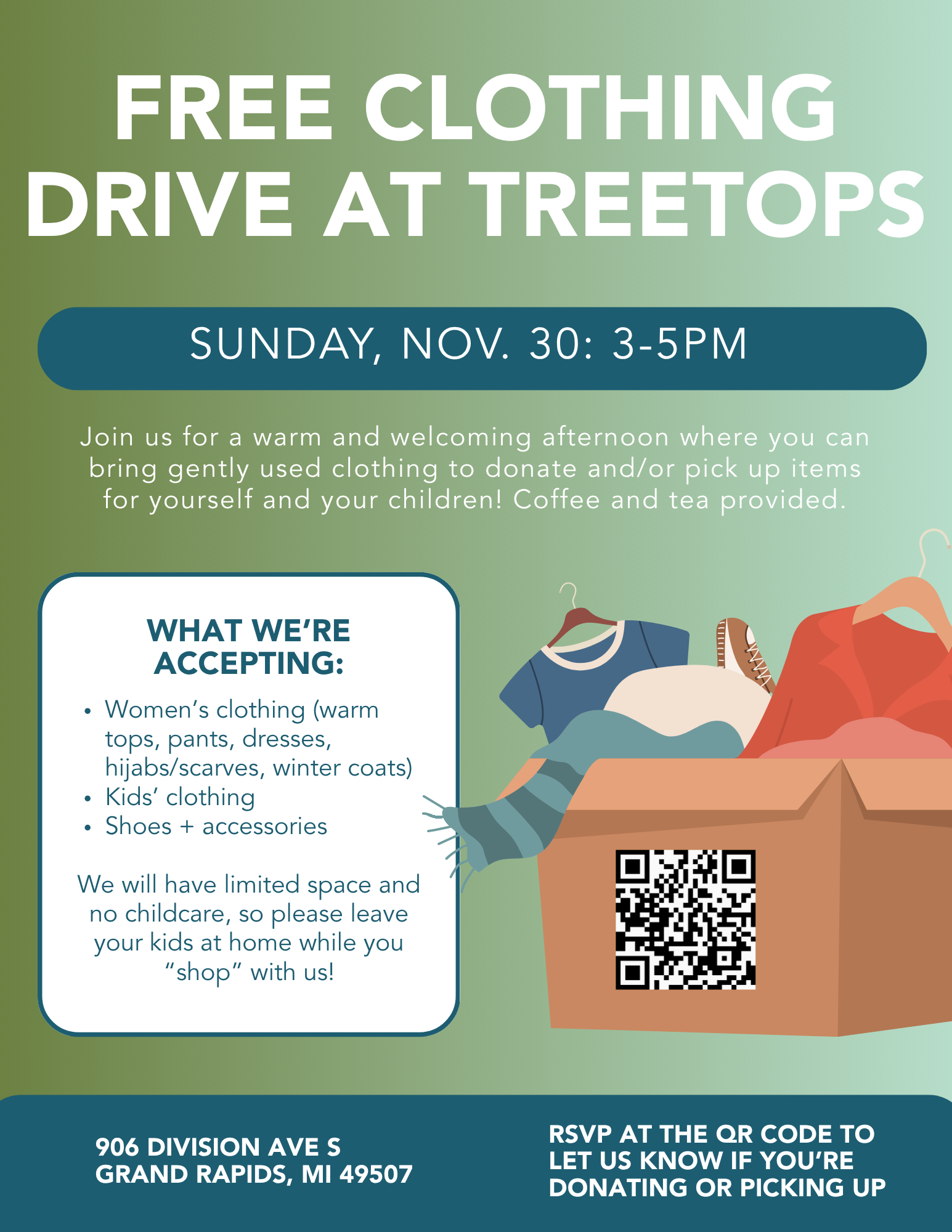 Campaign cover image for 2025 Clothing Exchange