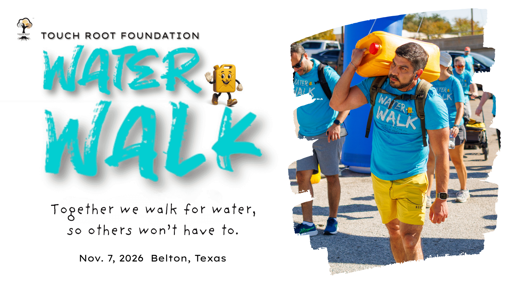 Campaign cover image for Touch Root Water Walk 2026