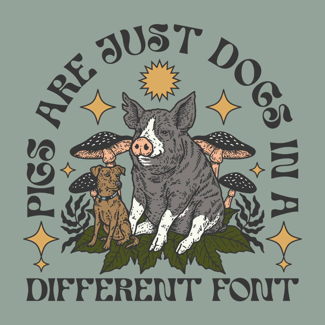 Campaign cover image for 🐖✨ Pigs are Just Dogs in a Different Font ✨🐕