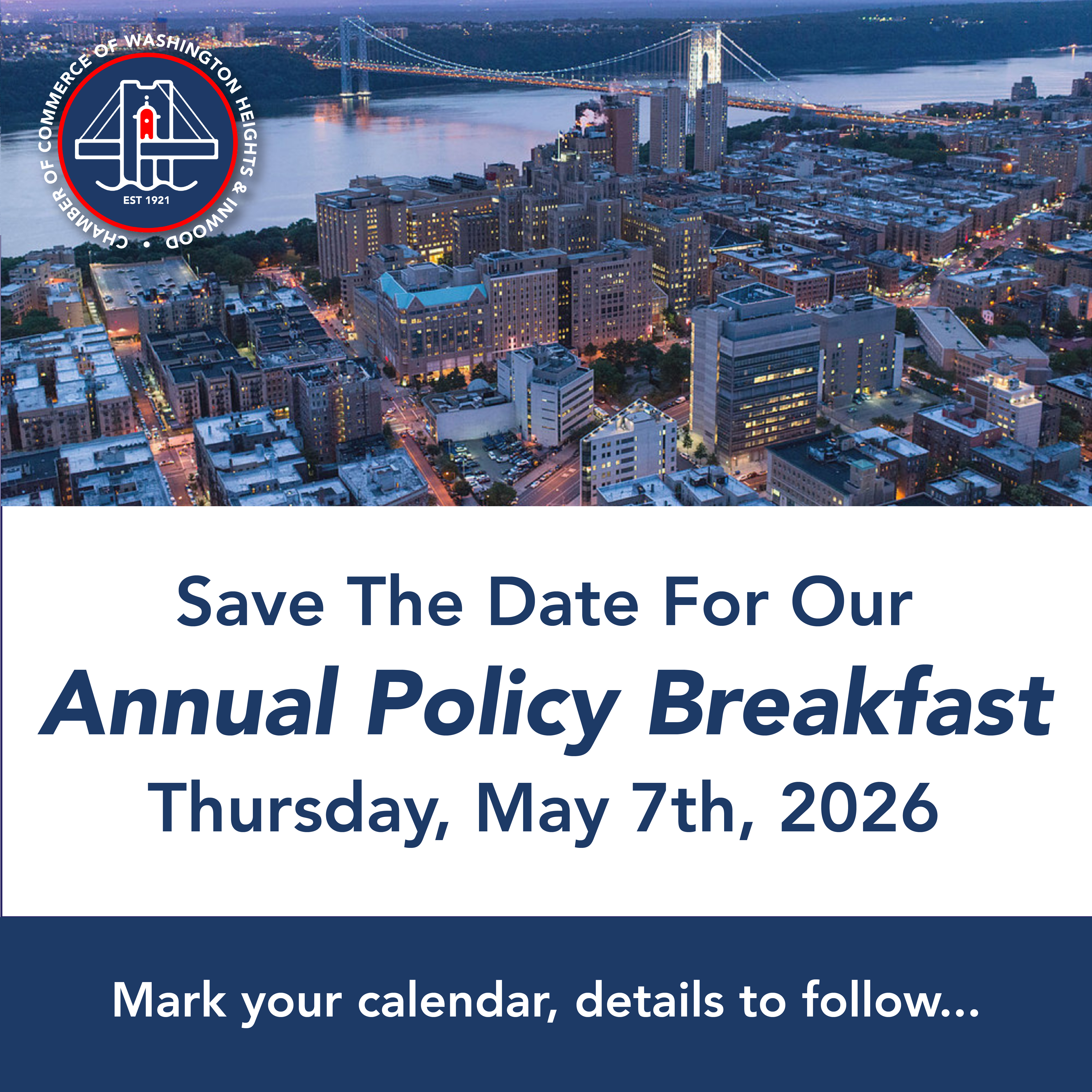 Campaign cover image for 2026 Annual Policy Breakfast Sponsorship