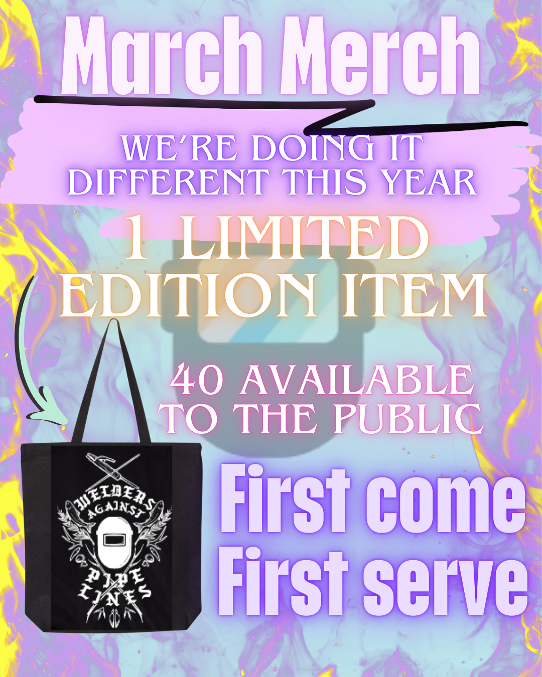 Campaign cover image for March Merch 2026