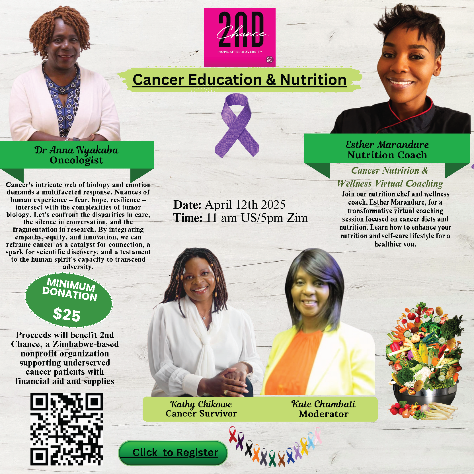 Campaign cover image for Cancer nutrition coaching
