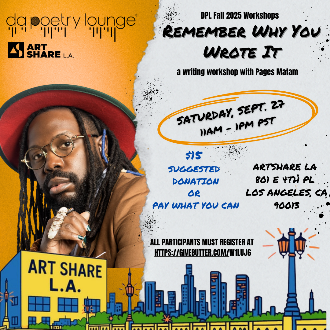 Campaign cover image for Remember Why You Wrote It with Pages Matam