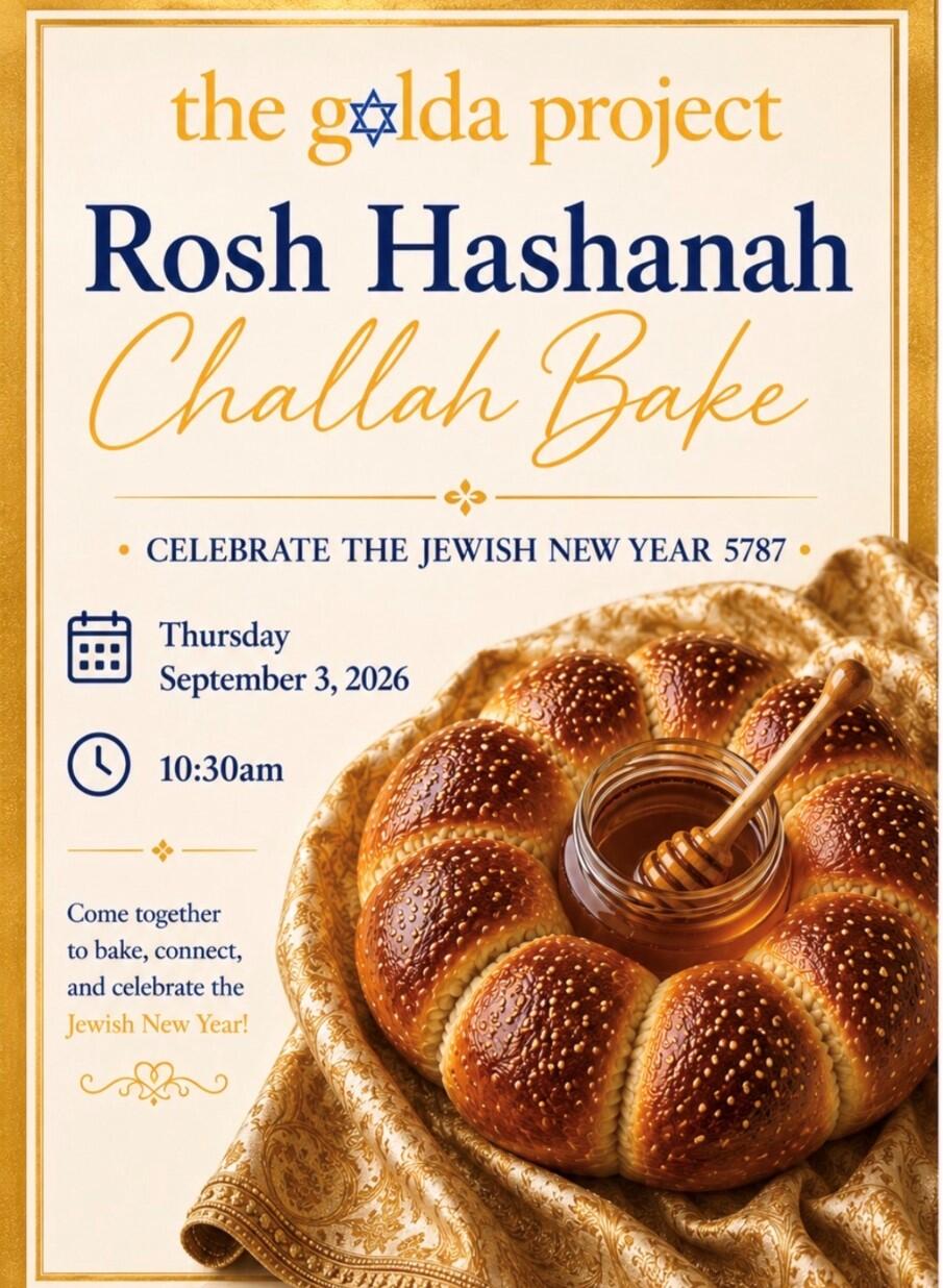 Campaign cover image for Jewish New Year Challah Bake