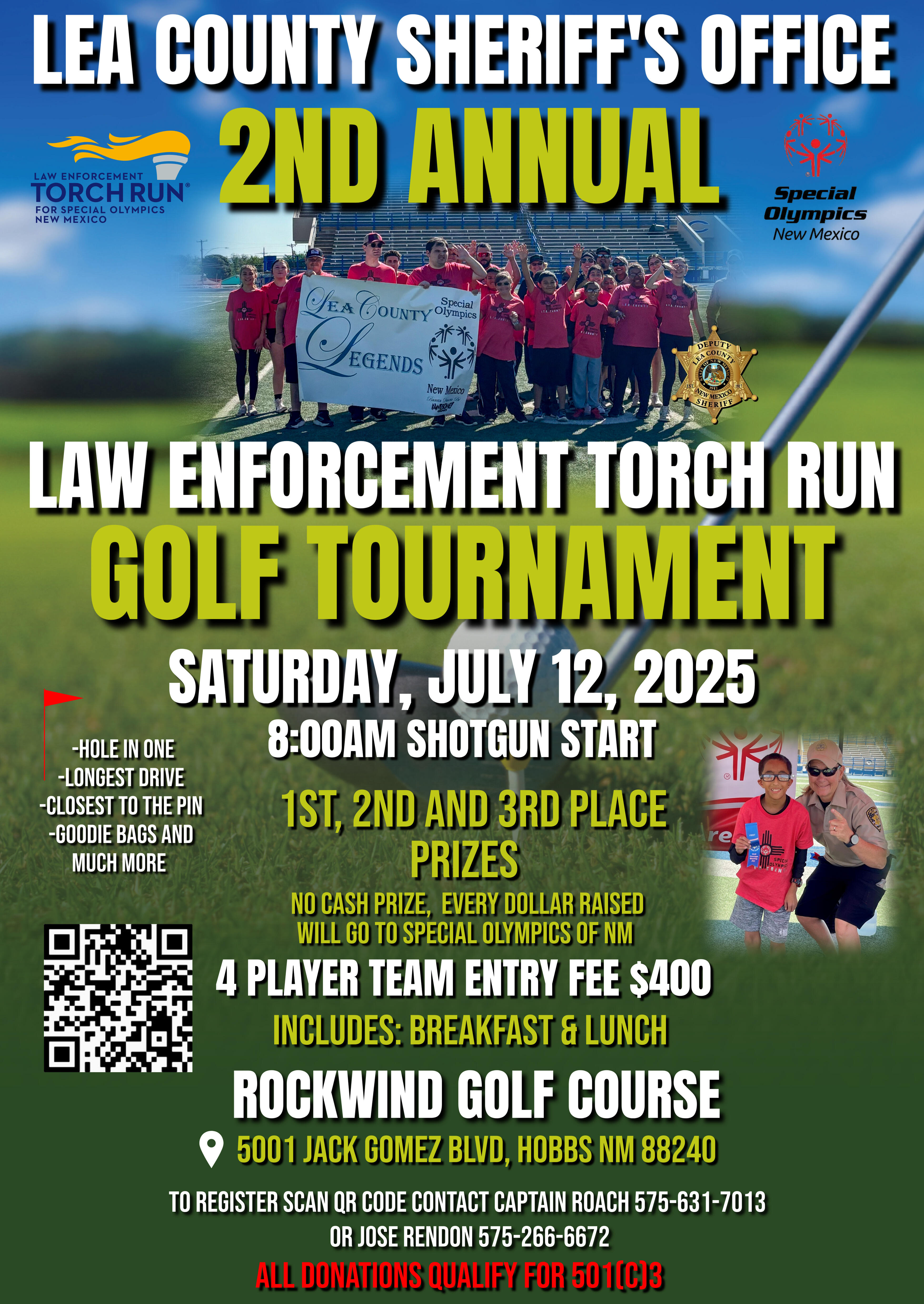 Campaign cover image for 2025 LCSO Golf Tournament