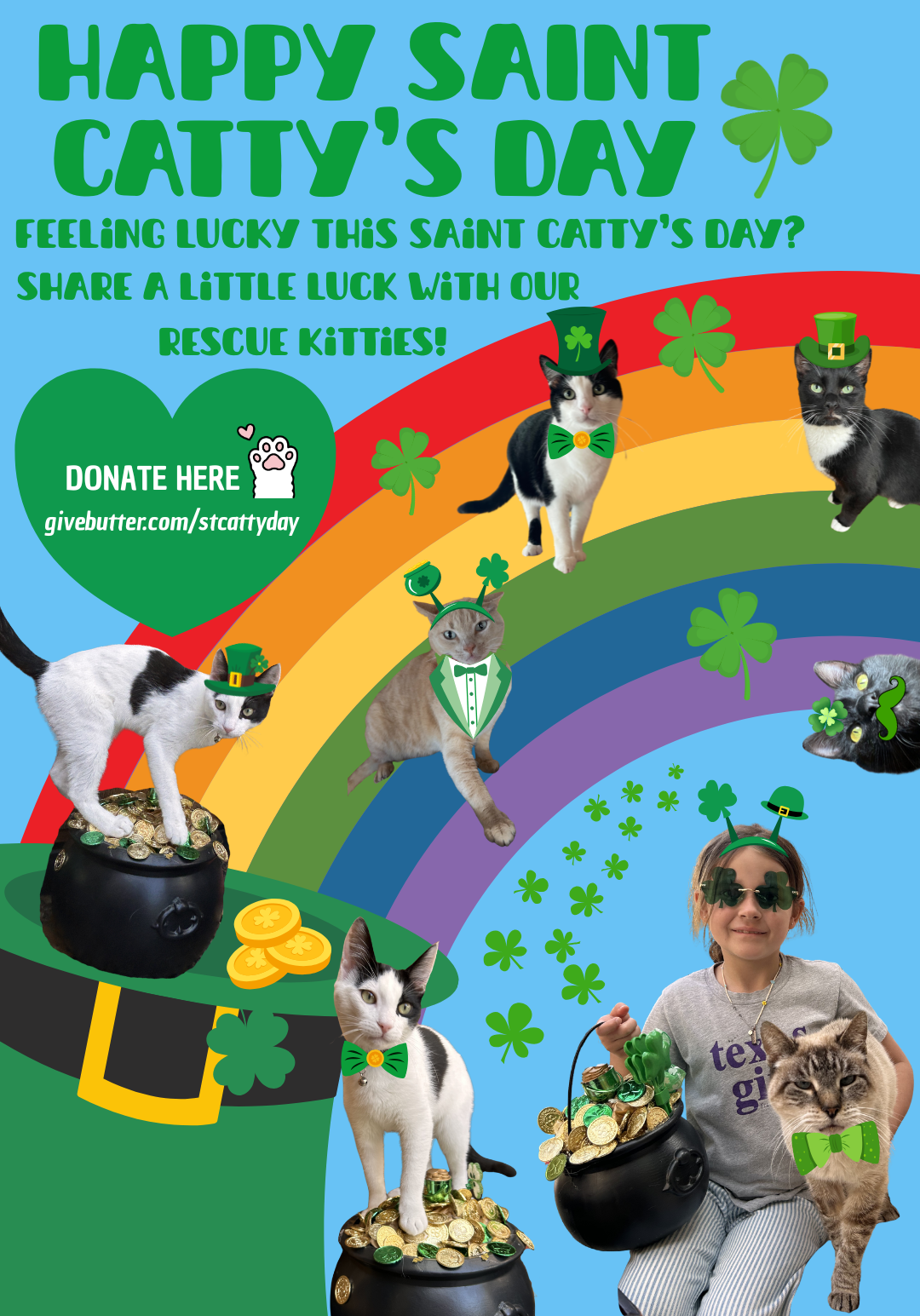 Campaign cover for 🍀St. Catty's Day🐱💚