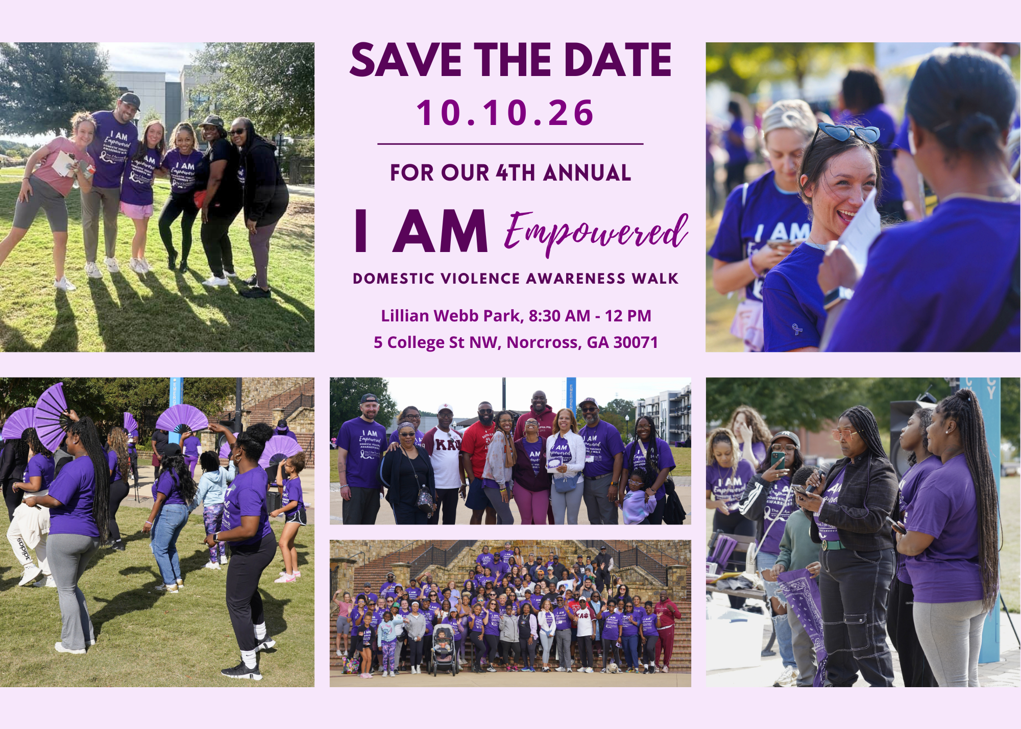 Campaign cover image for 4th Annual I Am Empowered Domestic Violence Awareness Walk